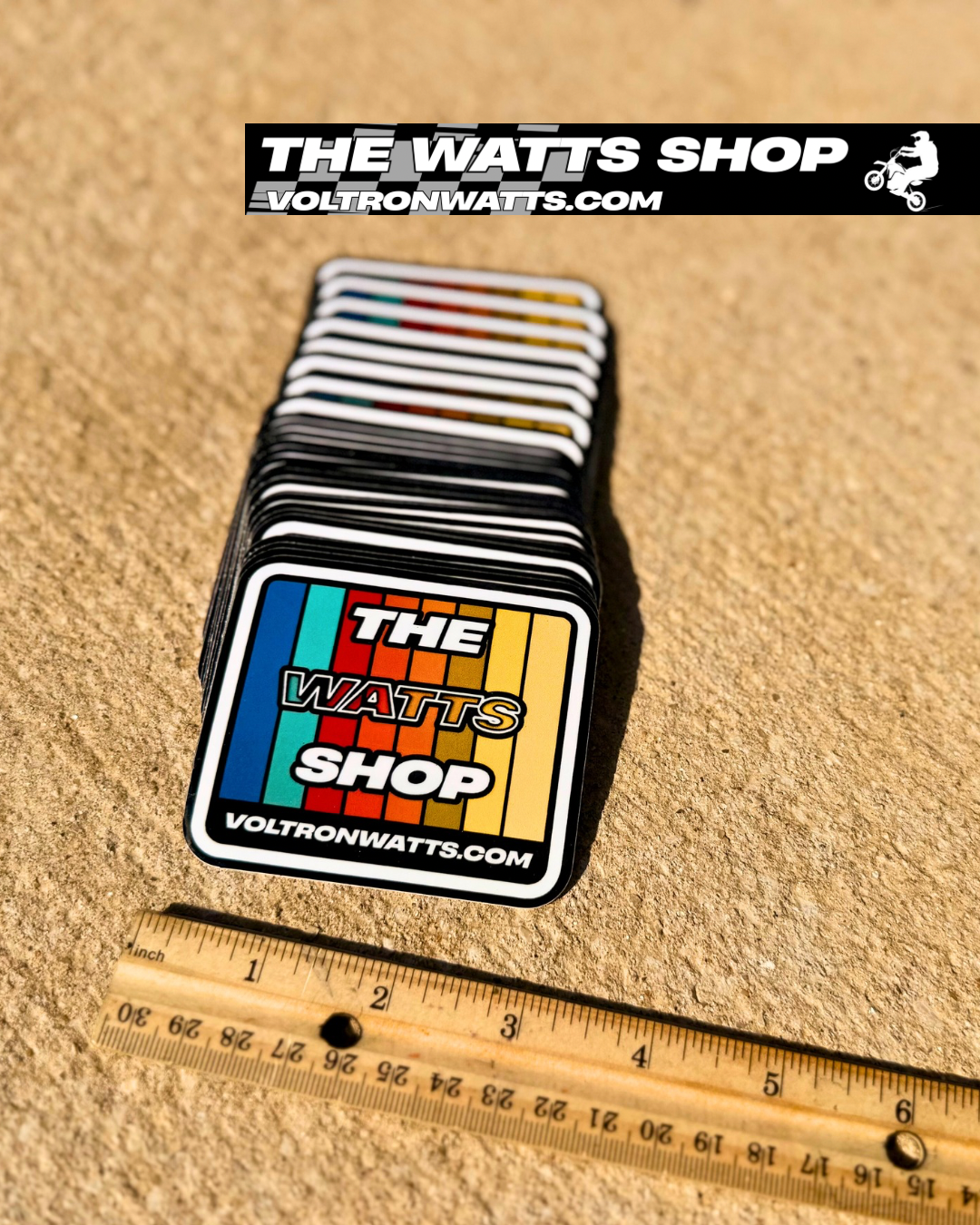 The Watts Shop Sticker - Voltron Watts