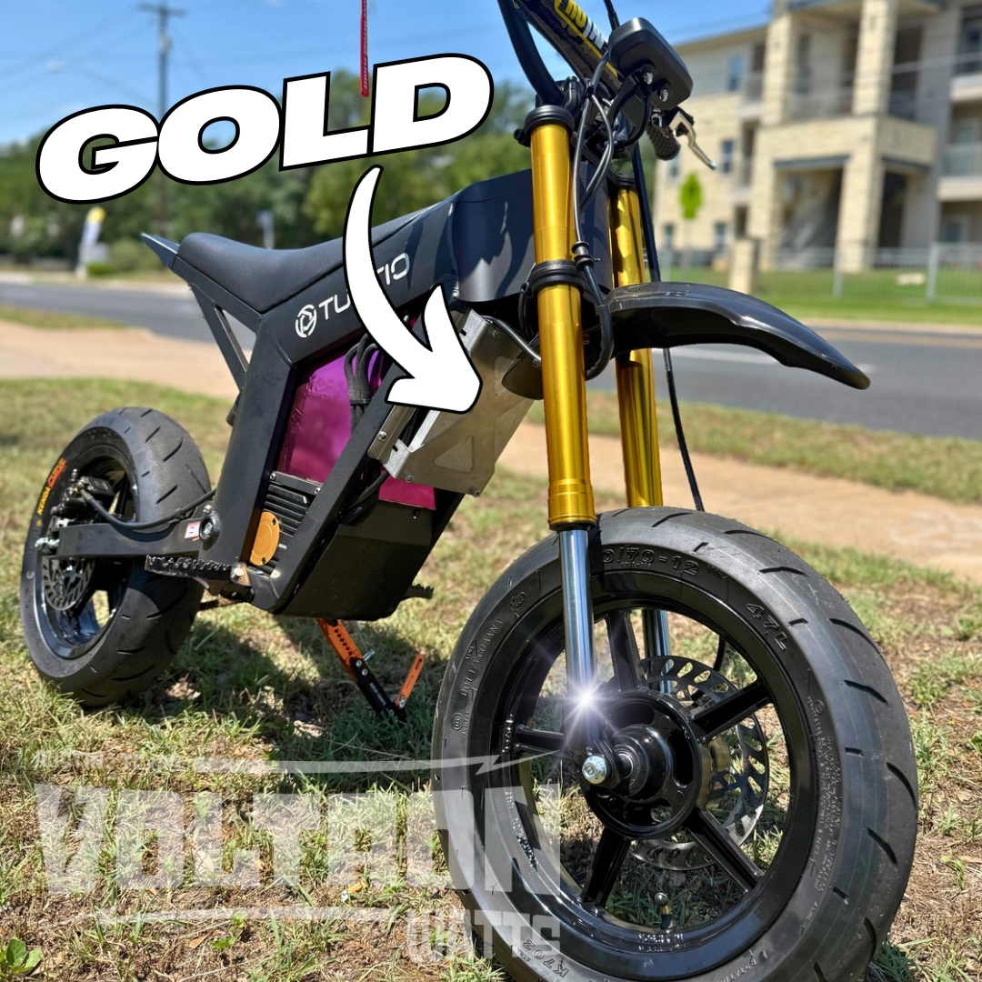 Tuttio Soleil / Pro Spec / MotoTec / Valtinsu EM-5 Electric Dirt Bike Forks | Voltron Watts