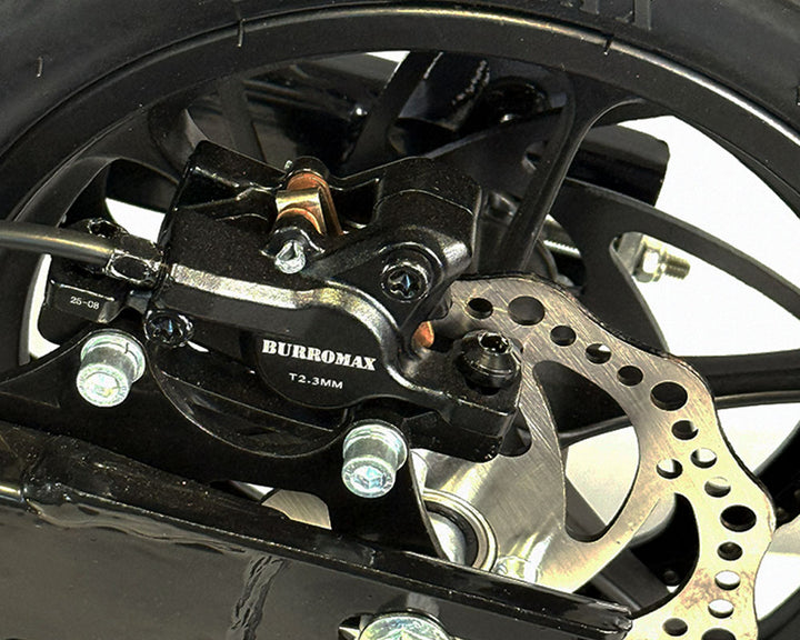 Electric Mini Bike, TT750R Lithium Ion Powered (Color: Gloss Carbon Fiber)