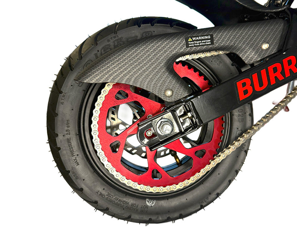 TTMax Supermoto Electric Mini Bike, 1.5kw Rated, 2.8kw Peak, 48v Lithium Ion Powered (Color: Matte Carbon Fiber)