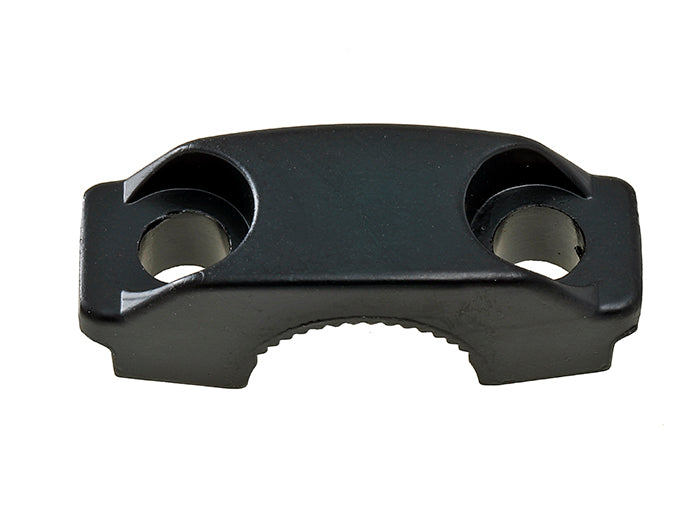 Clamp, Upper Handlebar, Black (Part #10016) Fits TT350R, TT750R