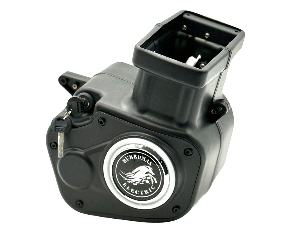 Battery Housing Kit, 48V (with key switch, charger port, hi/low switch, light switch, side lights, Battery Tray), No Controller (Part #10100) Fits TT1000R