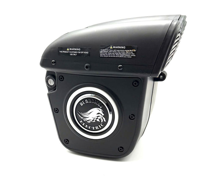 Battery Housing Kit, 52V (with key switch, charger port, hi/low switch, light switch, side lights, Battery Tray, All Hardware), No Controller (Part #10101) Fits TT1600R, HRH, HRS, XRA, XRB