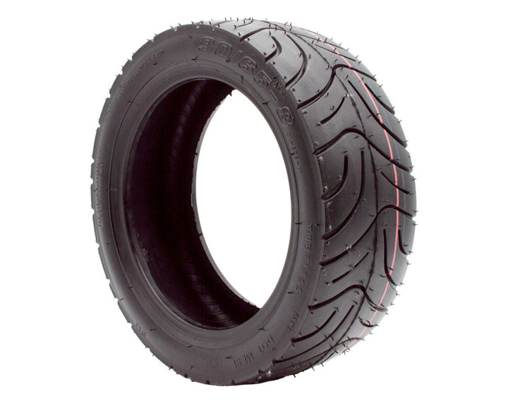 Tire with Inner Tube, Supermoto, 90X65-8 (Part #10145) Fits TT1000R, TTMAX
