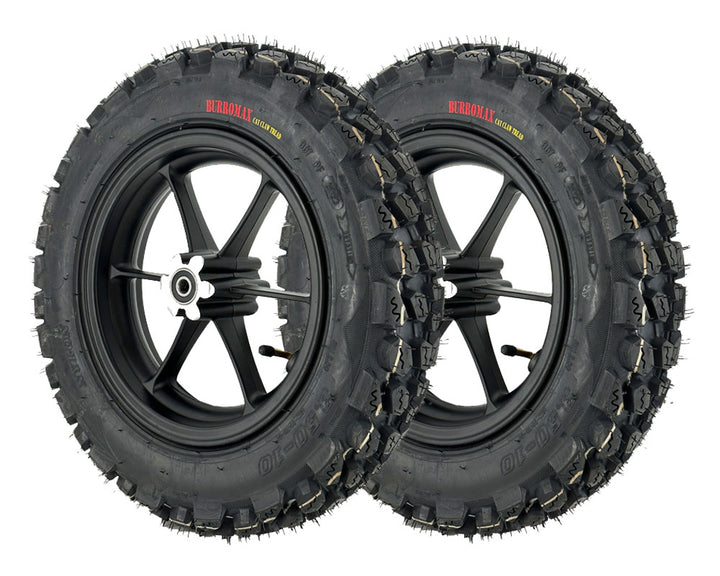 Performance Off Road Tire And Wheel Set, Mounted, Set of 2, Cat Claw Tire (Part #10178) Fits TT1600R, HRH, HRS, X