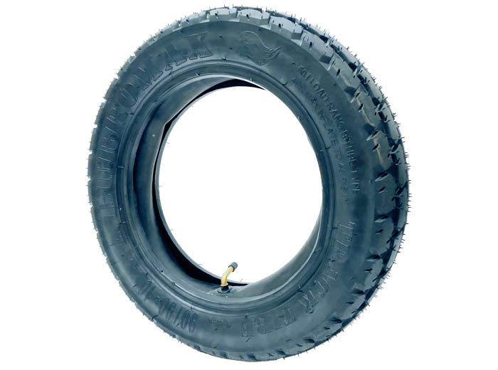 Tire with Inner Tube, Track Tire, 90X90-10 (Part #10181) Fits TT1600R, XRB
