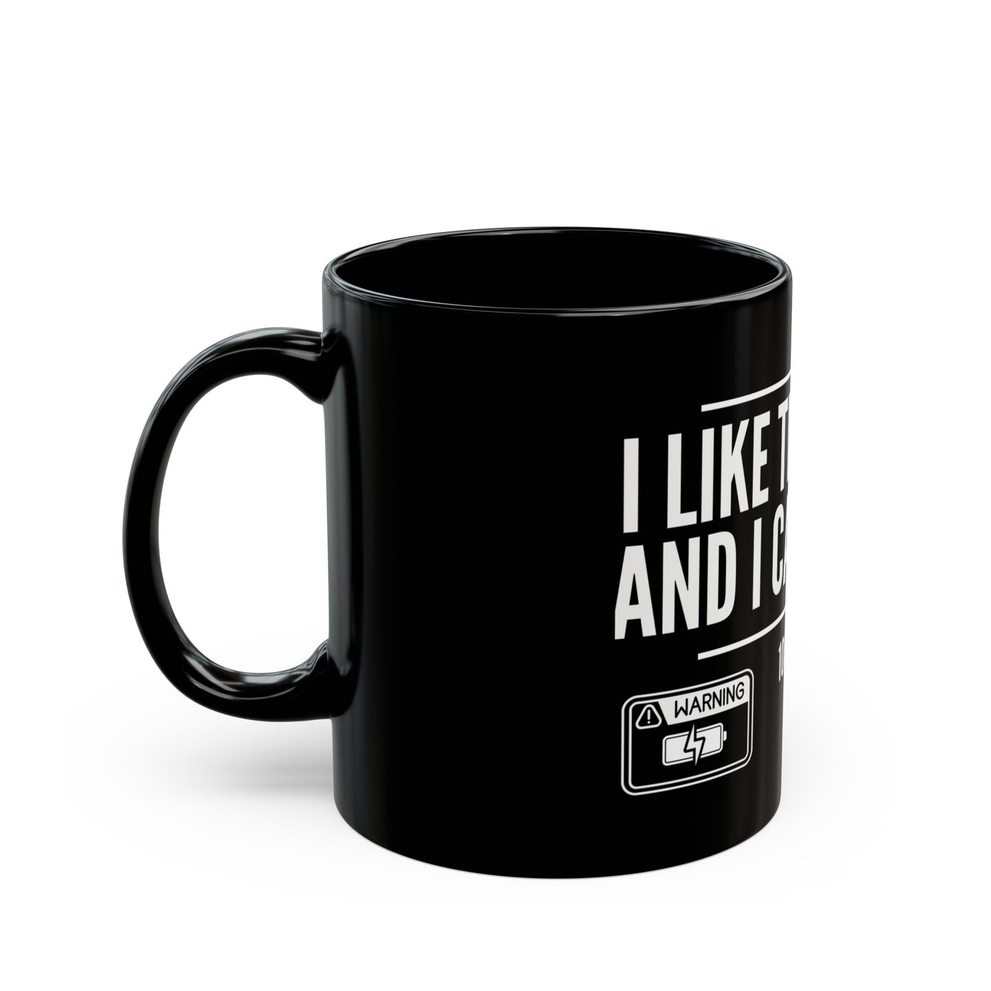 I Like Tiny Bikes -Black Mug 11oz