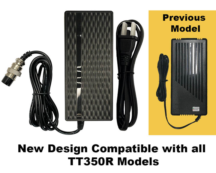 Battery Charger for Lithium Ion 24V 4Amp 110v Batteries (Part #19015) Fits TT350R