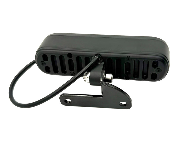 Headlight, Flat, 4 LED with Halo Side and Bracket (Part #19079) Fits TT1600R, HRH, HRS, XRA, XRB