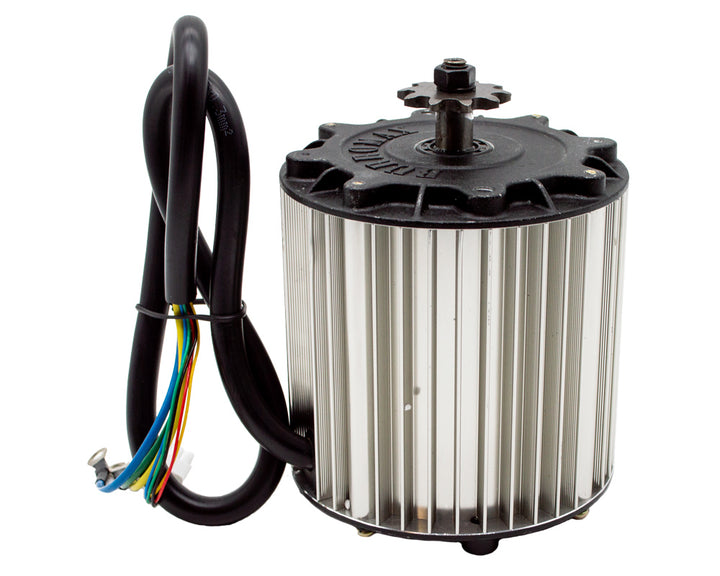 Motor, 48v 1500w Brushless, 6000 RPM, High Performance Output, 3 Lead Connectors (Part #19082) Fits TT1000R, TTMAX Model Years 2025 and Later
