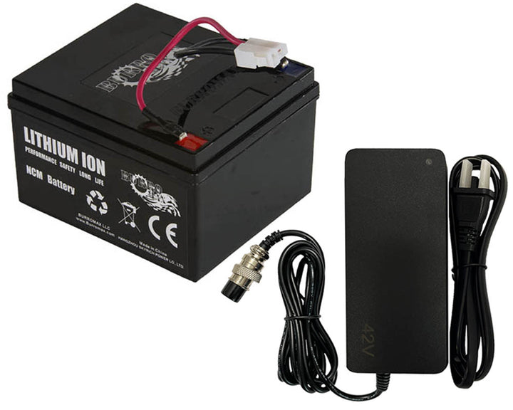 Battery and Charger Kit, 36v 11.6ah 30a, Lithium Ion Battery (Part #19995) Fits TT750R