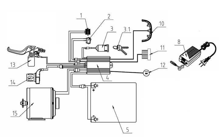 Battery, 24v 11.6ah 30a, Lithium Ion, BMS (Part #19901) Fits TT350R