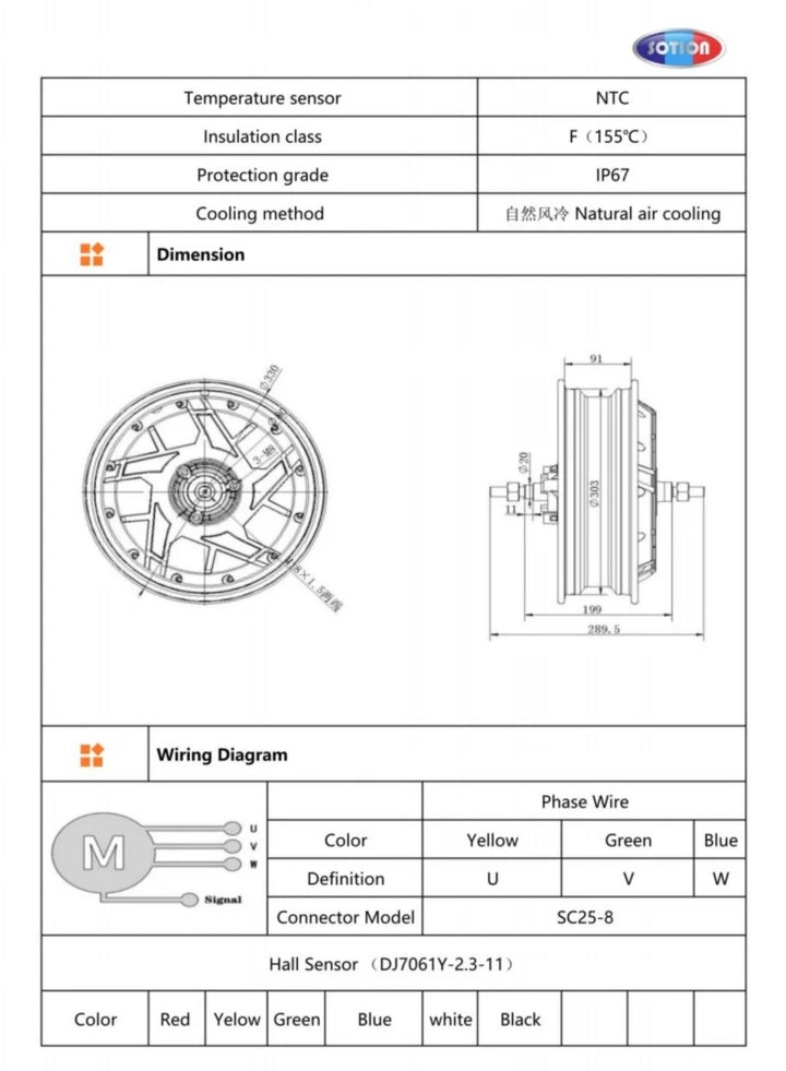 SOTION 10kW H02 Hub Motor Kit – Tuttio, Valtinsu & Yozma