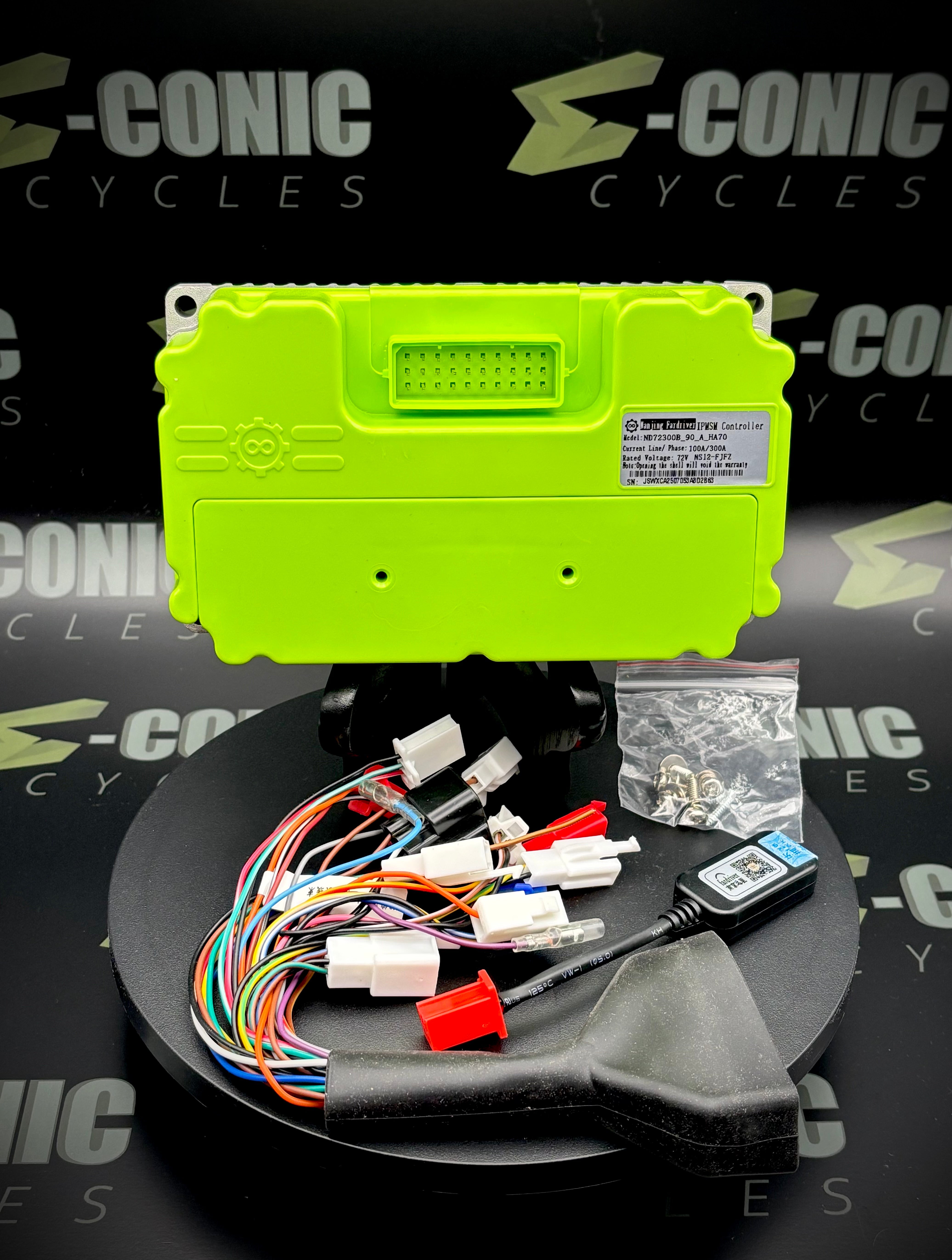 Tuttio FarDriver Sinewave Controller: ND72300b ENCODER w Bluetooth