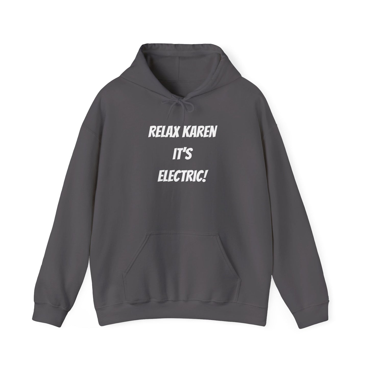 Electric Motorcycle Enthusiast Hoodie - Relax Karen Design