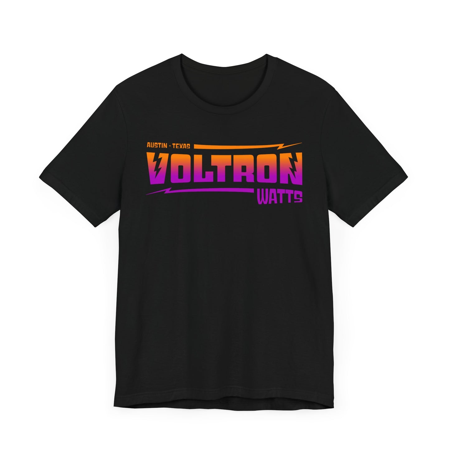 Voltron Watts Orange/ Purple Jersey Short Sleeve Tee