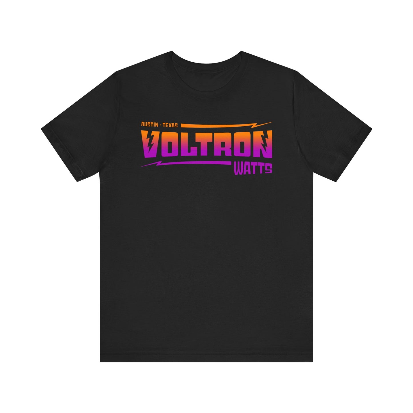 Voltron Watts Orange/ Purple Jersey Short Sleeve Tee