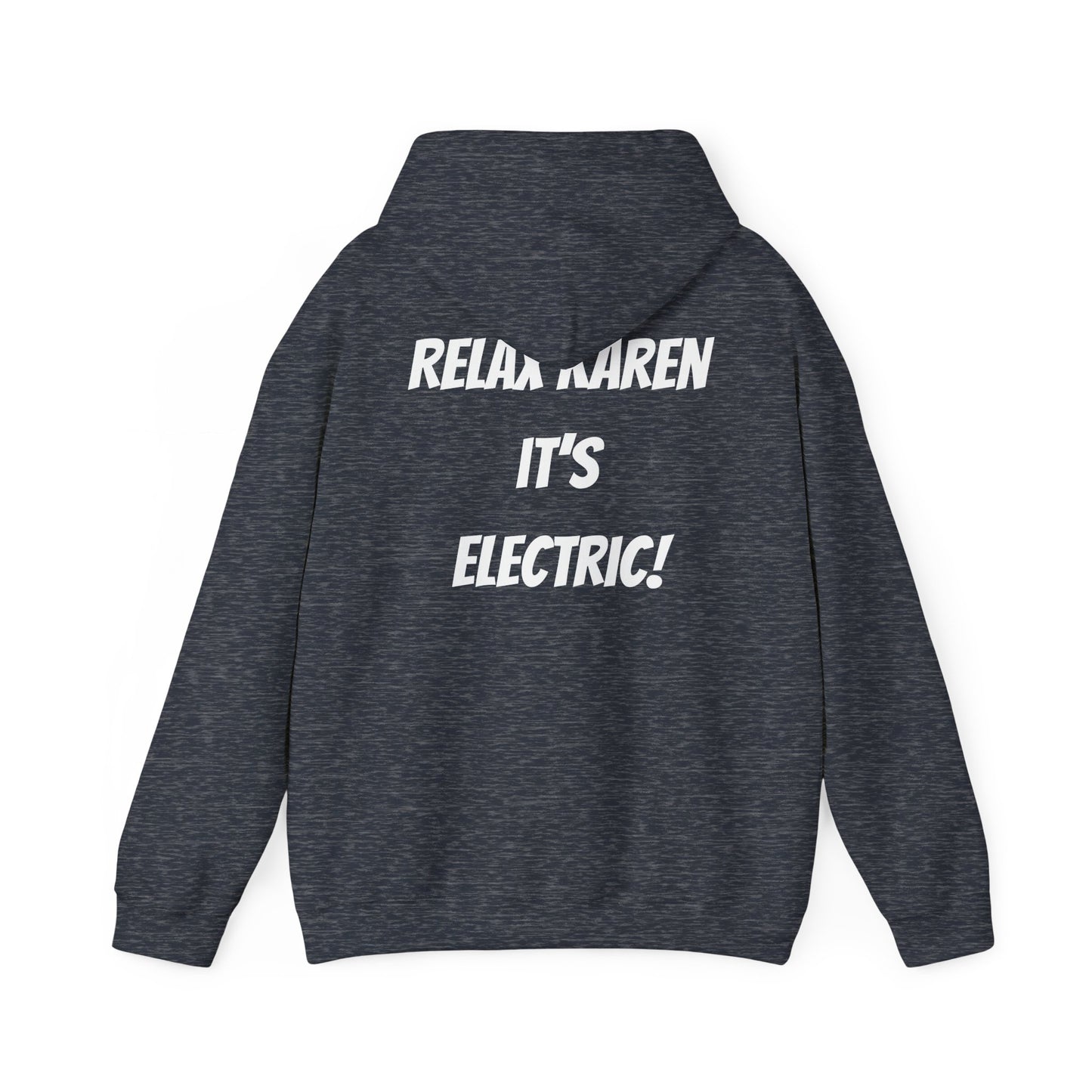 Electric Motorcycle Enthusiast Hoodie - Relax Karen Design