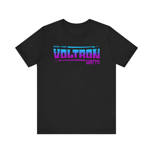 Voltron Watts Blue/ Purple Jersey Short Sleeve Tee - Black