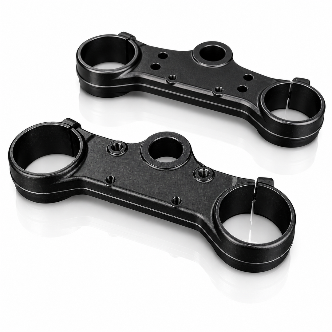 ETM RTR ANODIZED TRIPLE CLAMPS