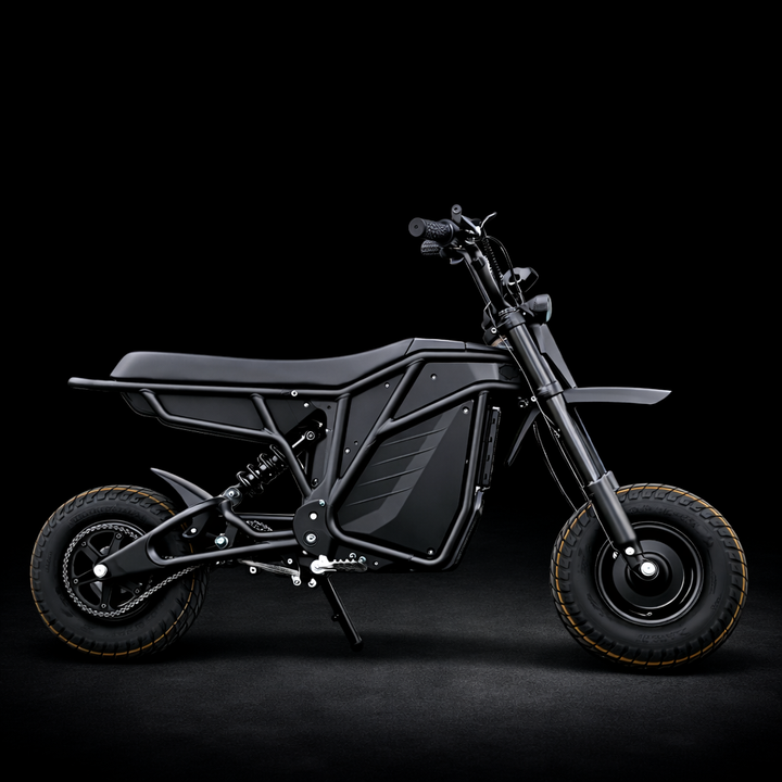Black Rizzler electric dirt bike