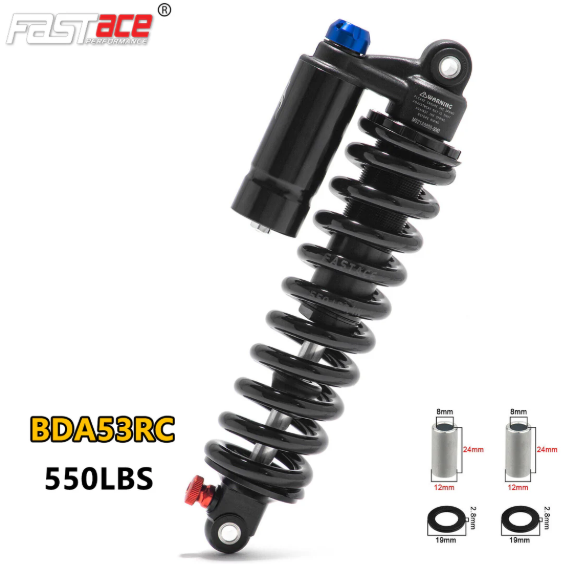 Pit Bike Fastace BDA53RC Rear Shock 265mm