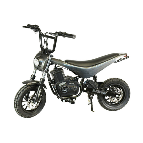 Electric Mini Bike, TT750R Lithium Ion Powered (Color: Gloss Carbon Fiber)