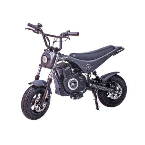 Electric Mini Bike, TT1000R Lithium Ion Powered (Color: Gloss Carbon Fiber)