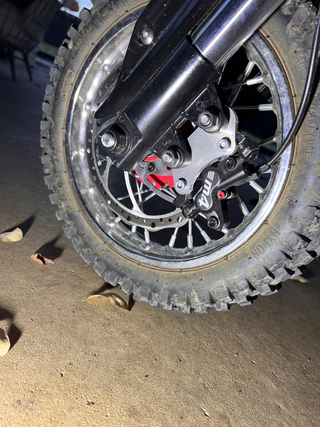 Modified Razor Brake Adapter Kit for Zoom Brakes to RnD Forks
