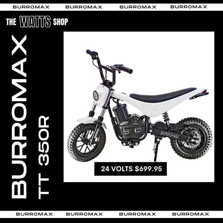 Burromax TT350R Electric Dirt Bike For Kids!