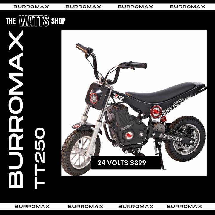 Burromax TT250 Electric Motorcycle For Kids