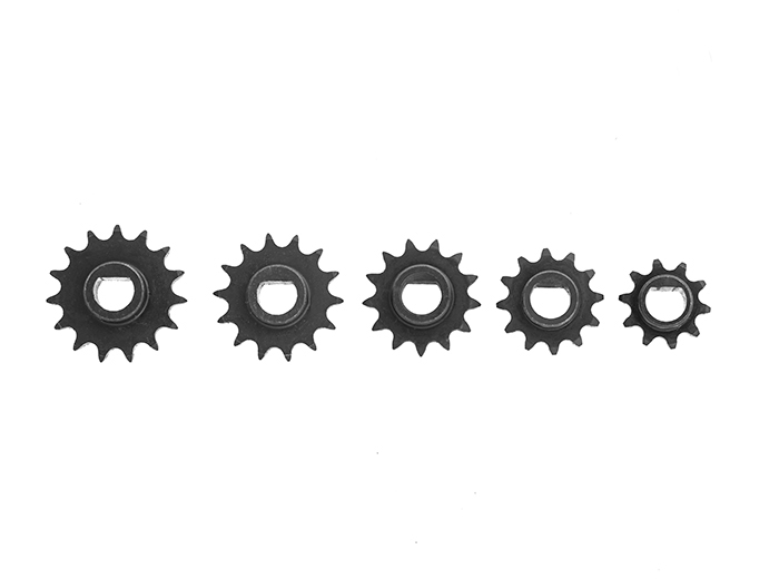 Sprocket, 15T, T8F chain, 12mm shaft (Part #10160) Fits 750W Neo Mag Motors